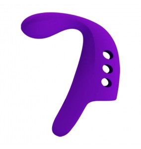 PRETTY LOVE - GORGON Finger Vibrator (Chargeable - Purple)